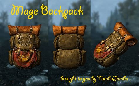 skyrim backpack codes.